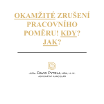 Obrázek epizody 38: Okamžité zrušení pracovního poměru! Kdy? Jak?