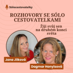 Obrázek epizody 07 - ROZHOVORY SE SÓLO CESTOVATELKAMI - Dagmar Honyisová - Žiji svůj sen na druhém konci světa