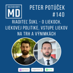 Obrázek epizody #140 Peter Potúček - Riaditeľ ŠUKL o liekoch, liekovej politike, vstupe liekov na trh a výnimkách