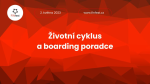 Obrázek epizody Životní cyklus a boarding poradce