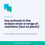 Obrázek epizody How zoo animals behaved during the eclipse (Quiet down)