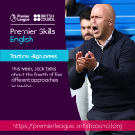 Obrázek epizody English for footballers: Tactics - High press