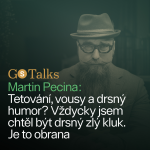 Obrázek epizody GS Talks #43 - Martin Pecina: Tetování, vousy a drsný humor? Vždycky jsem chtěl být drsný zlý kluk. Je to obrana