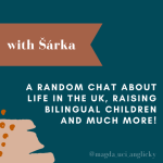 Obrázek epizody With Šárka about life in the UK, raising bilingual children and much more!