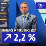 Obrázek epizody Červencová inflace stále v těsné blízkosti 2% cíle ČNB