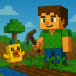 Obrázek epizody Kapitola 18 – První farmaření | Karlíkovy minecraftické pohádky