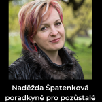 Obrázek epizody #3 Naděžda Špatenková: Poradkyně pro pozůstalé. Smrt mění naši identitu.