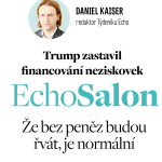 Obrázek epizody Trump zastavil financování neziskovek. Že bez peněz budou řvát, je normální