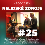Obrázek epizody 25: Nejlepší postřehy přímo z Evolve Summit s Olinkou Vlachynskou z Lidi z baru, Jiřím Halouskem z Iresoftu a Ivarem Mesenskym s Ondřejem Havlíčkem z Wolf Hunt