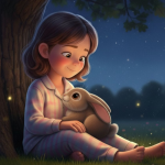 Obrázek epizody 🐰 Leyla, králíček Brownie a tajemství tmy | Audiopohádka pro děti + relaxace na dobrou noc ✨ Pohádka pro děti, co se občas bojí tmy