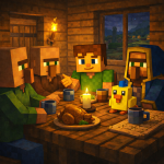 Obrázek epizody Kapitola 33 – Večeře u Tomáše | Karlíkovy minecraftické pohádky