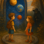 Obrázek epizody Pohádka o třech planetách a startu z Raketovky