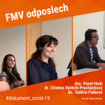Obrázek epizody #8 Dokument - Pavel Hnát & Cristina Ilinitchi Procházková & Valérie Palková | Letní semestr FMV při pandemii COVID-19