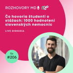 Obrázek epizody #206 Čo hovoria študenti o stážach: 1000 hodnotení slovenských nemocníc