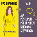 Obrázek epizody PPC Brainfood: Jak postupuji při doplnění klíčových slov u B2B | uLab podcast