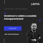 Obrázek epizody #11: Oznámení o výběru a zásada transparentnosti