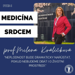 Obrázek epizody #6 prof. Milena Králíčková- "Neplodnost bude dramaticky narůstat, pokud nebudeme dbát i o životní prostředí."