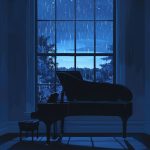 Obrázek epizody Rainy Day Relaxing Piano | Calming Piano Music with Rain Sounds
