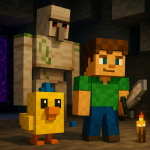 Obrázek epizody BONUS: Karlíkovy Minecraftické pohádky – Dobrodružství v jeskyni z pohledu Kdáčka