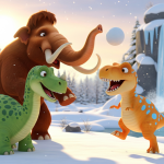 Obrázek epizody #29 Dino dobrodružství: Samík, Rexík a chlupatý mamut! ❄️
