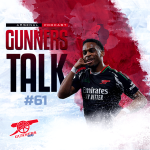 Obrázek epizody Gunners Talk #61 | Rozbory zápasů s PSV & Man Utd, Přemotivovaný Lewis-Skelly, Já na bráchu, brácha na mě, Starý dobrý Odegaard, Zabiják Merino, Zachránce Rice, Raya muž zápasu & Šeško na radaru