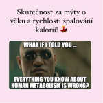 Obrázek epizody Skutečnost za mýty o věku a rychlosti spalování kalorií! 💃