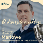 Obrázek epizody 06: Scott Marlowe: what are the key areas in D&I to focus on in Česká spořitelna and what is so specific about the company culture?