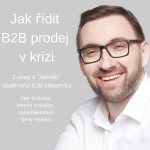 Obrázek epizody #18 Jak řídit B2B prodej v krizi – Petr Sobotka