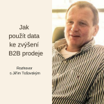 Obrázek epizody #12 Jak použít data pro zvýšení B2B prodeje - Jirka Tošovský