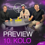 Obrázek epizody Zrádné kolo po Repre. Slavia proti neoblíbenému Zlínu,Sparta bez Karabce | FOOTCAST PREVIEW 10. KOLO