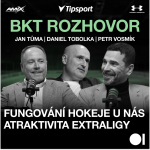 Obrázek epizody Jak zvýšit atraktivitu extraligy? Nasazování cizinců a proč mladí hráči odchází pryč? | BKT ROZHOVOR