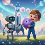 Obrázek epizody 🚀 Štěpán a nová planeta - Audiopohádka na přání + hvězdný autogenní trénink pro sladké usínání ✨
