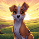 Obrázek epizody 🐶 Pejsek Eleanor a hodný zahradník 🌿: O strachu, který odplul jako mrak 🌿 Klidná audiopohádka + relaxace na dobrou noc 💙