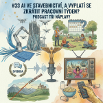 Obrázek epizody #33 AI ve stavebnictví. A vyplatí se zkrátit pracovní týden?
