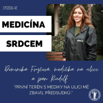 Obrázek epizody #42 Dominika Fryčová-"První terén s Mediky na ulici mě zbavil předsudků."