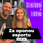 Obrázek epizody S2EP10: Fyzio v esportu a GSPORT mířící z Česka do zahraničí | Hosté: N. Stehlíková & Z. Ledvina