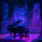 Obrázek epizody Purple Noise and Gentle Piano for Deep Sleep